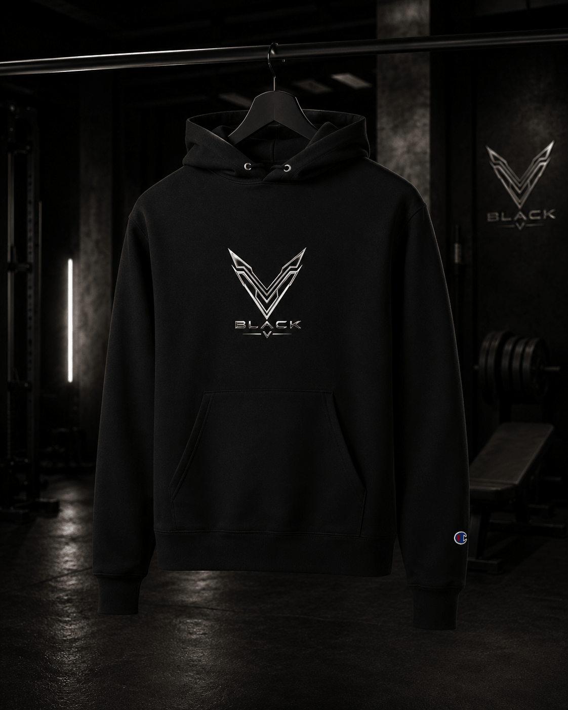 Unisex hoodie from BLACK V